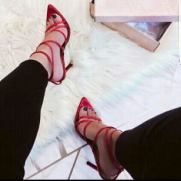 LushKiwi Shoes - Flash sale!! ONE LEFT SIZE 10 !!! Red heels